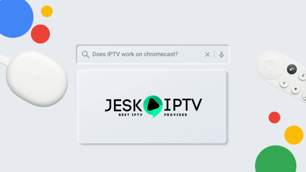 A IPTV funciona no Chromecast